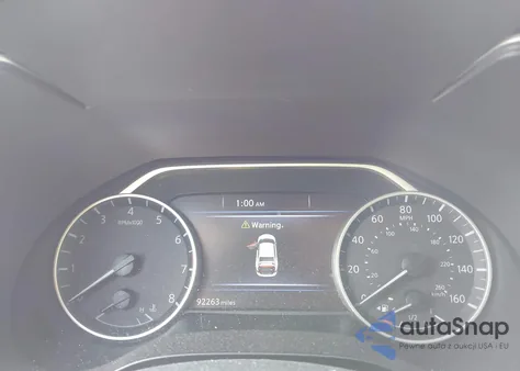 2020 Nissan Maxima Sv Xtronic Cvt из США, поврежденный, VIN 1N4AA6CV4LC361882